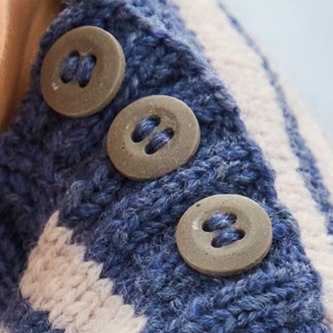 Sirdar Striped Pullover and Blanket Knitting Pattern