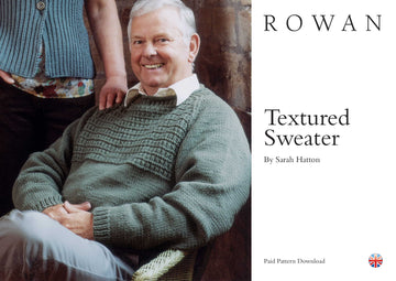 Rowan Textured Sweater PDF