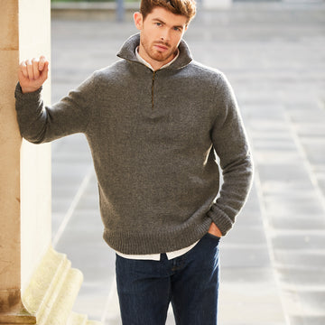 Blue Jumper in Rowan Alpaca Soft DK - RM007-00014-ENPFRP - PDF