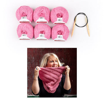 Valley Yarns Project Kit - 564 Triple Strand Cowl