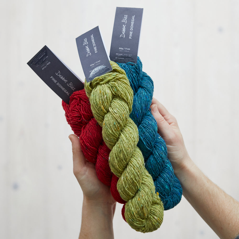 Debbie Bliss Fine Donegal 50g Yarn - Wool Fingering