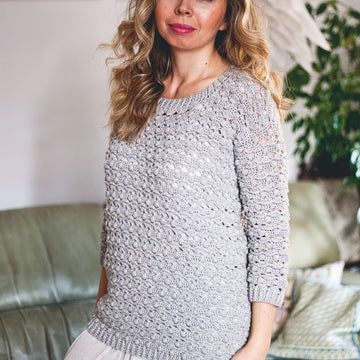 Pretty Bobble Sweater
