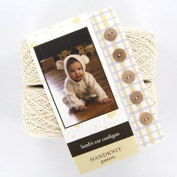 Appalachian Baby Design Lamb's Ear Cardigan Kit
