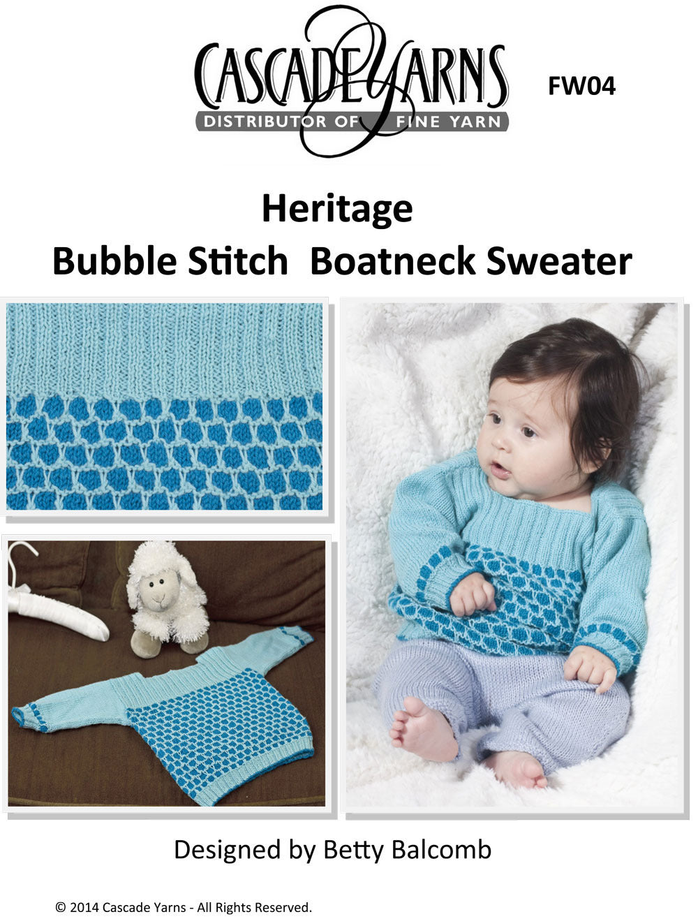 Bubble Stitch Boatneck Jumper Knitting Pattern